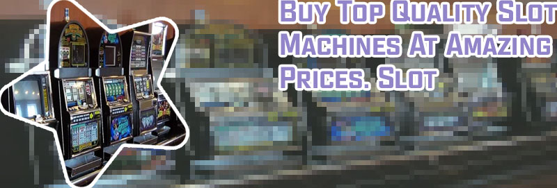 Retired slot machines for sale